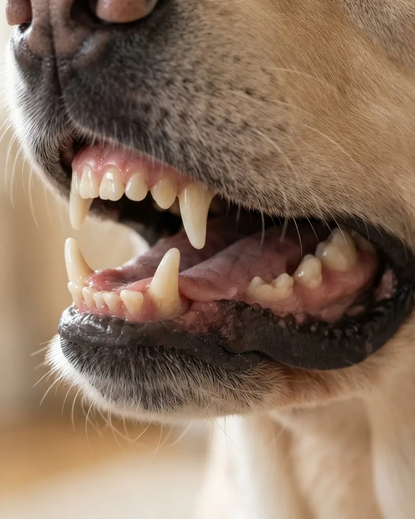 Close-up illustrating how Many Teeth a Dog Has and What Each Type Does